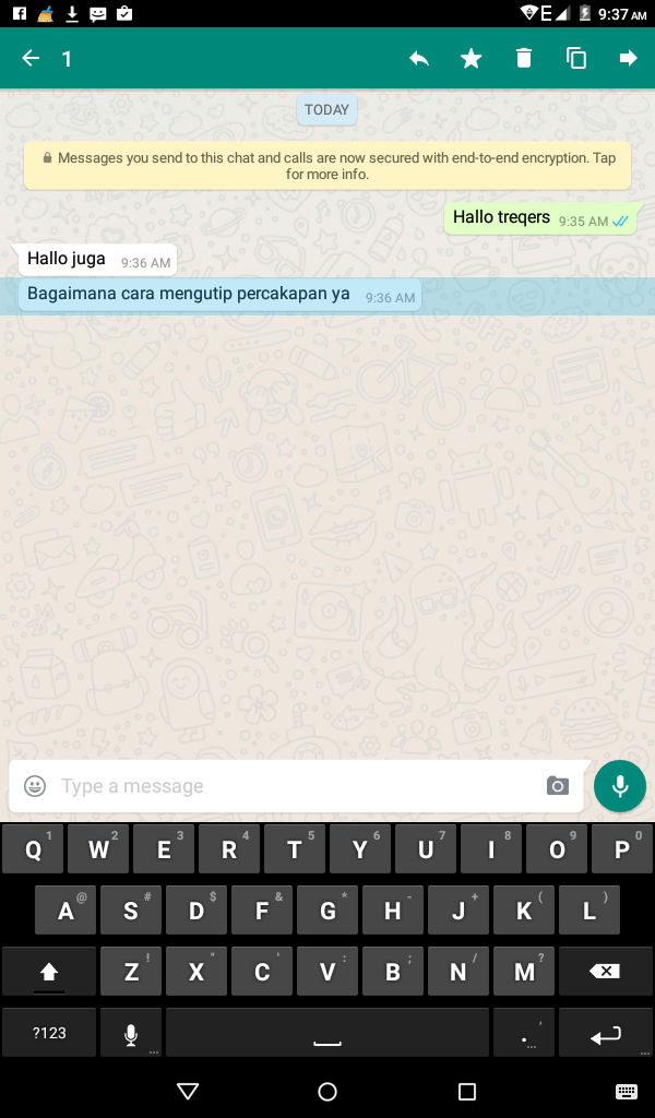 Cara Mudah Mengutip Percakapan Whatsapp