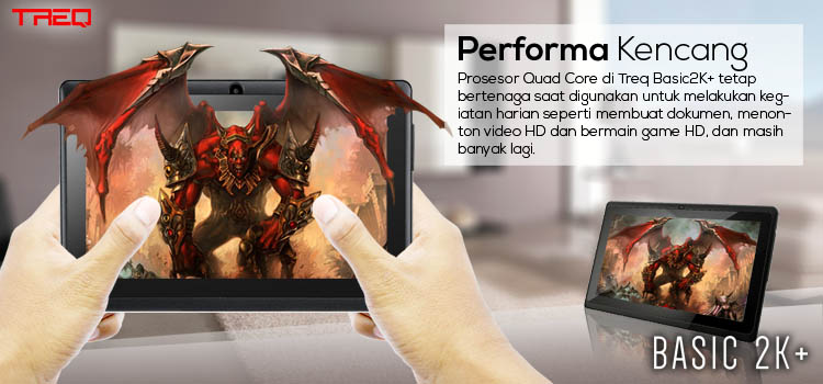 Treq Basic 2K+ dengan Prosesor Quad Core